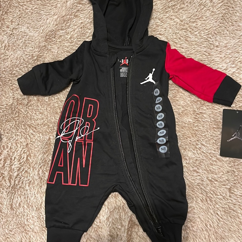 Newborn Jordan onesie unisex
